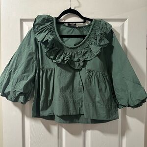 Sea NY Ruffle Blouse